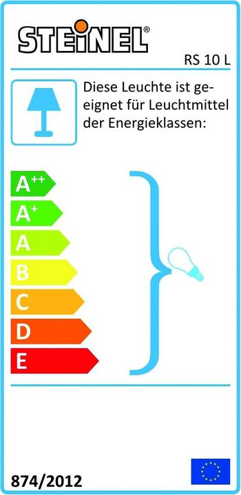 Energie-Label Steinel Deckenleuchte mit Bewegungsmel (E27)