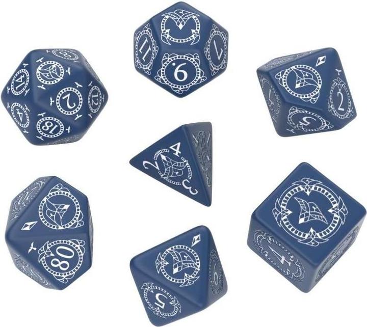 Actual product image Q Workshop SPAT82 - Pathfinder Hell's Rebels Würfelset (7)