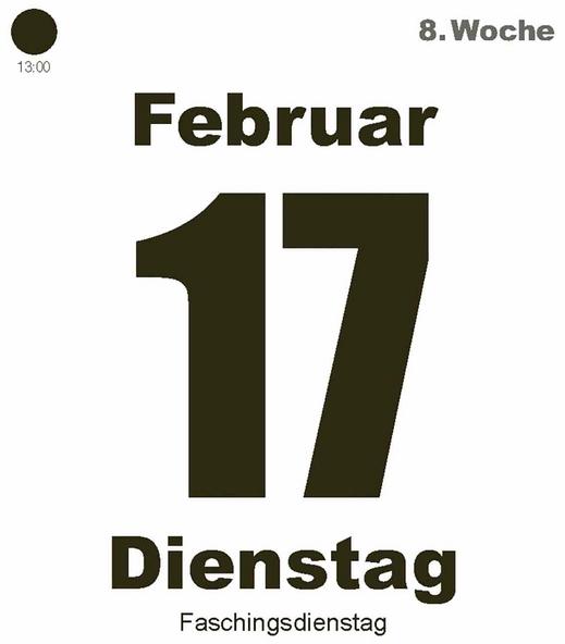 Produktbild Tages-Abreisskalender XL 2026