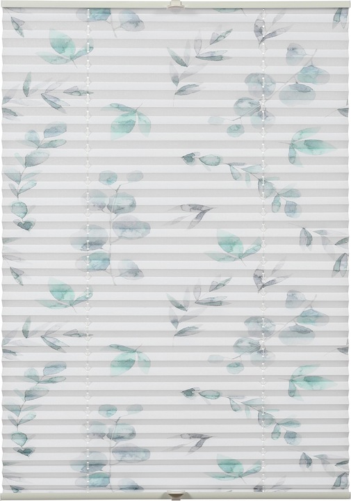 Produktbild Gardinia Plissee Concept zum Klemmen Flowers and Plants Zweig (70 x 130 cm)