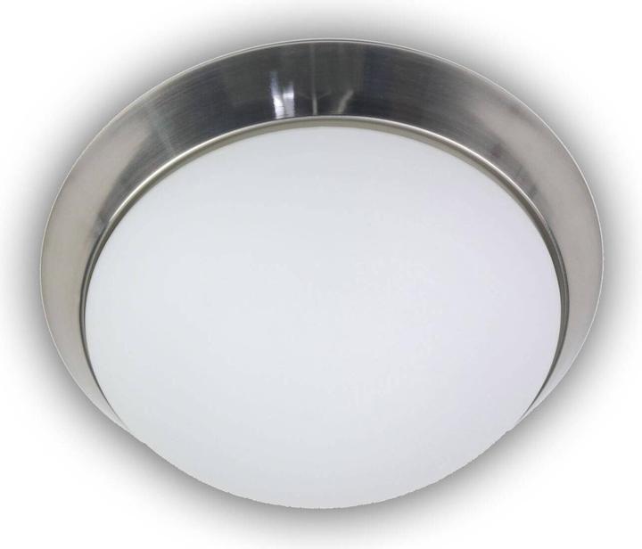 Produktbild Niermann Stand By Niermann LED 14W Deckenleuchte Opal matt Glas, Nickel matt, 40cm, HF Sensor, warmweiss, Made in Germ