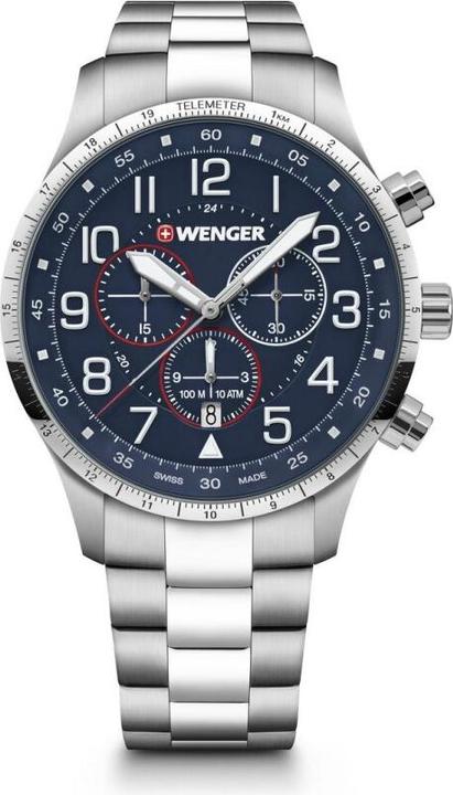 Produktbild Wenger 01.1543.118 (Chronograph, 44 mm)