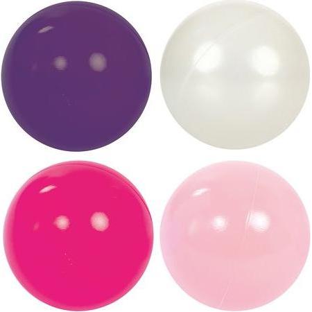 LUDI, Greifling, Play balls (60 pcs) - Pink - LU90031
