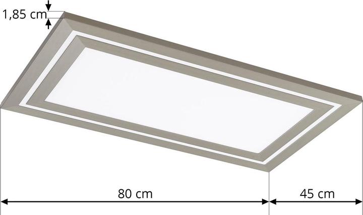Image du produit Lucande Plafonnier LED Leicy 80cm RGB color flow (3130 lm)