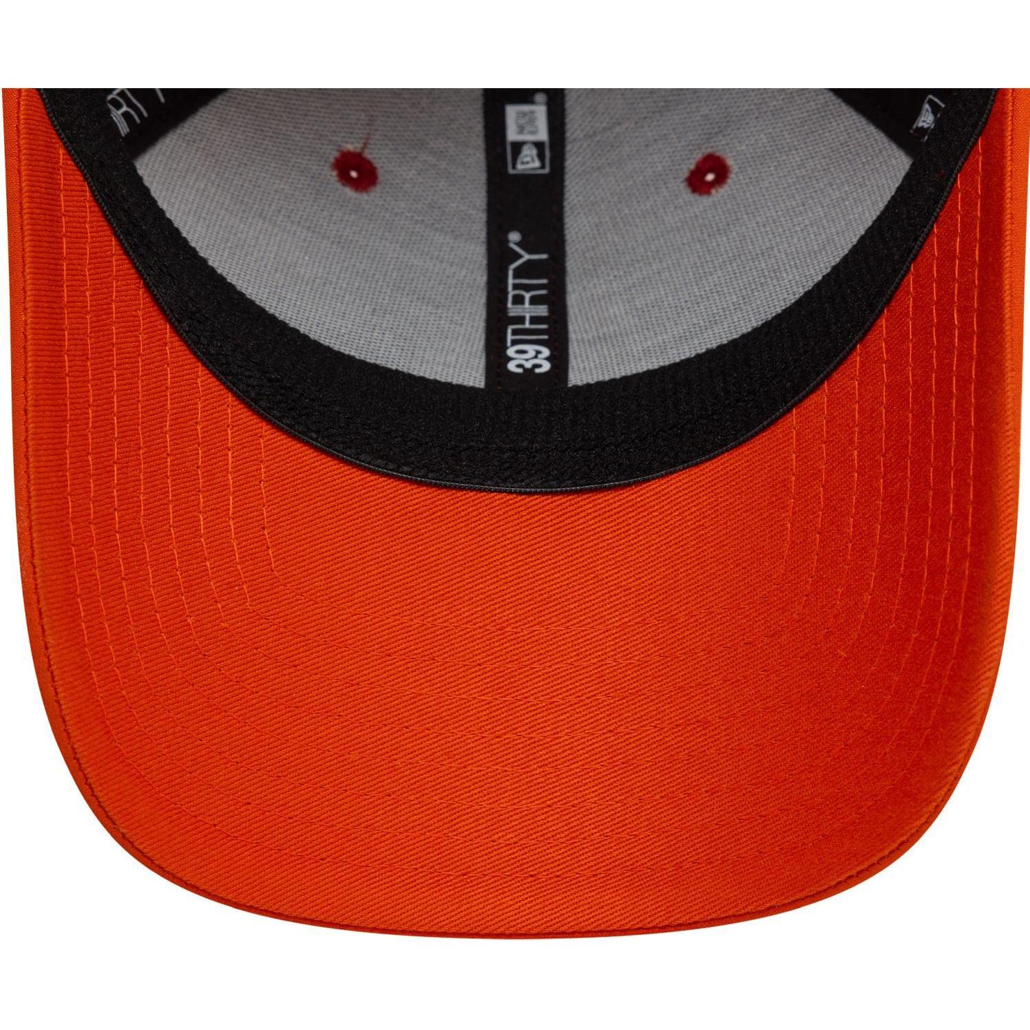 Thumbnail - New Era, Herren, Cap, 39Thirty Stretch Cap - RUBBER WOLF AS Rom - M/L, Rot, (M)