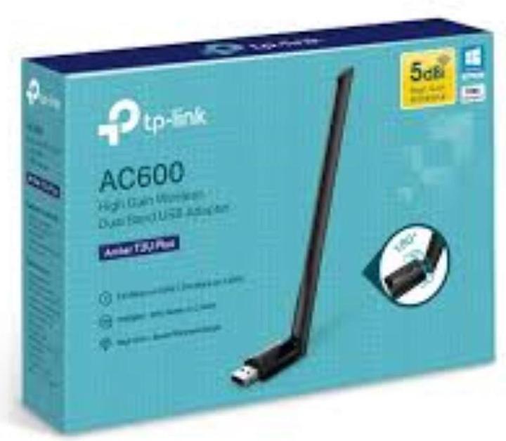 Actual product image TP-Link AC600 HIGH GAIN WI-FI USB AD. (USB)