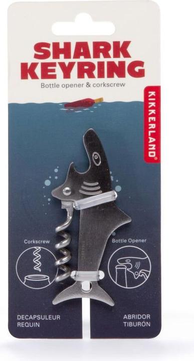 Actual product image Kikkerland Shark Bar Tool