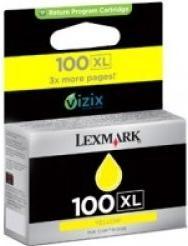 Actual product image Lexmark Cartouche N°100XL Jaune - 14N1071E