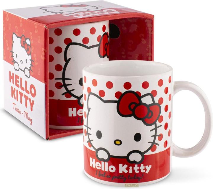 Productafbeelding Coriex Hello Kitty Tasse Punkte (350 ml, 1x)