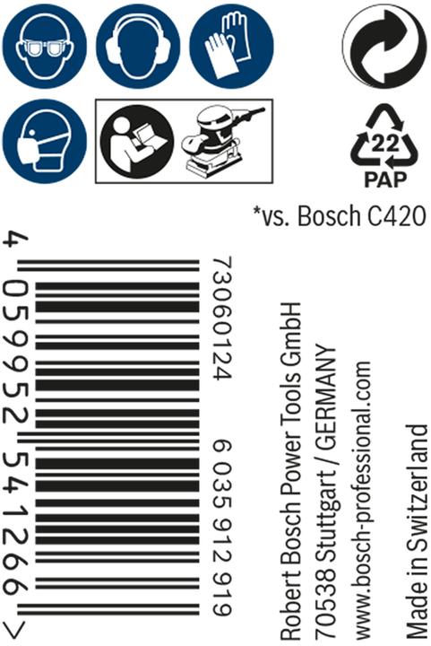Actual product image Bosch Professional Zubehör Expert M480 abrasive net roll, 115 mm, 5 m, G 150 (150)