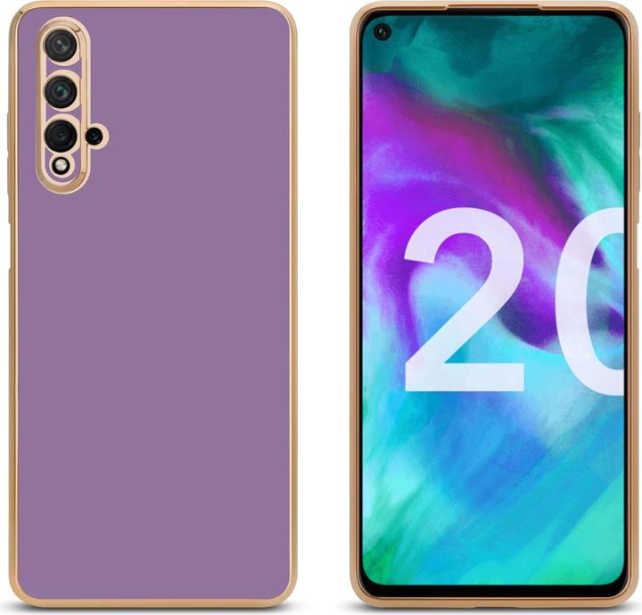 Produktbild Cadorabo Hülle für Honor 20 / 20S / Huawei NOVA 5T im TPU mit Kameraschutz LM130 Style (Huawei Nova 5T, TCL 20S, LG K20)