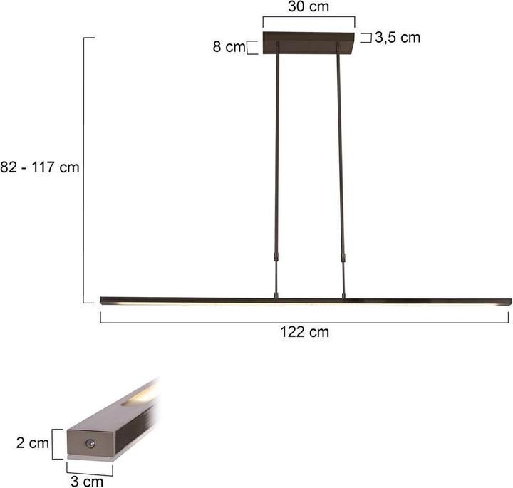Produktbild Steinhauer Zelena (2500 lm)