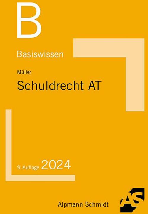 Image du produit Basiswissen Schuldrecht Allgemeiner Teil (Allemand, Frank Mueller, 2024)