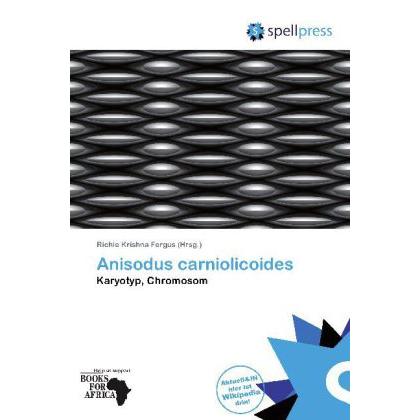 Anisodus carniolicoides, Fachbücher von Richie Krishna Fergus