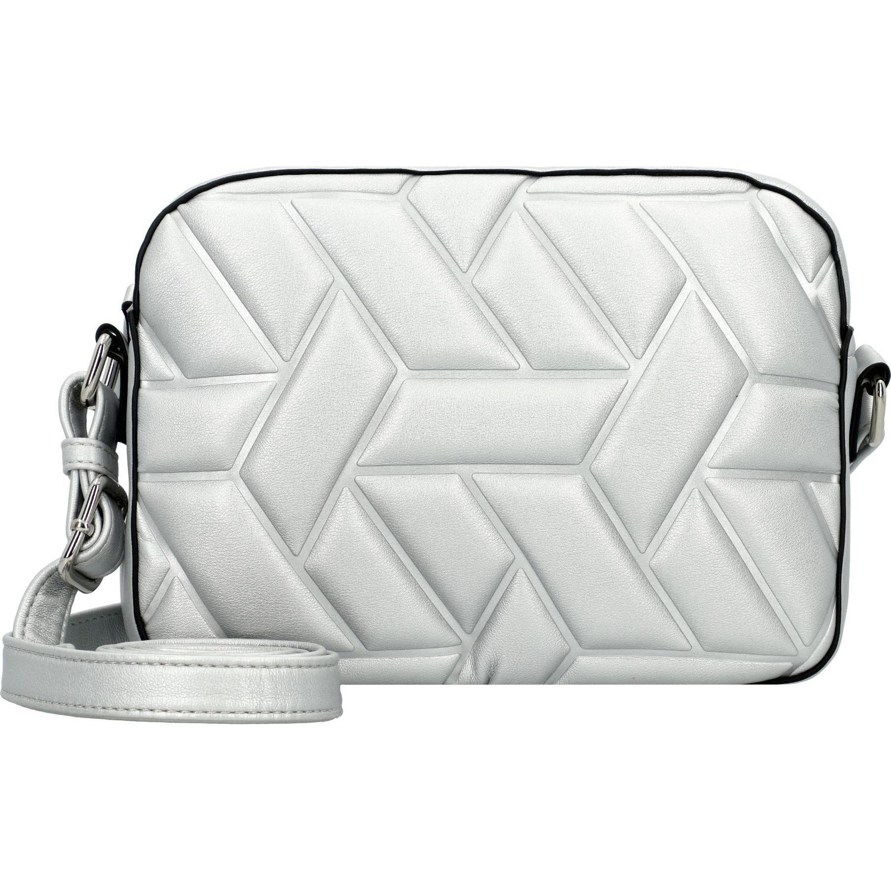 Tom Tailor, Handtasche, Amela Umhängetasche 23 cm, Silber