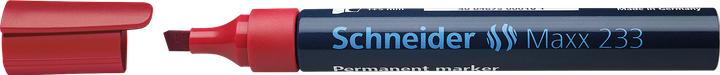 Actual product image Schneider Maxx 233 permanent marker Line width: 1-5 mm Writing colour: red (1x)