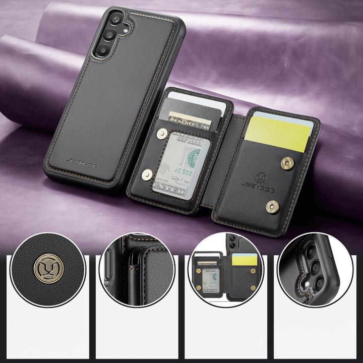 Actual product image Cover-Discount Galaxy A55 - 2-in-1 back cover with credit card holder (Samsung Galaxy A55)