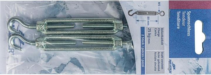 Actual product image Meister Turnbuckle Robur M6x80mm