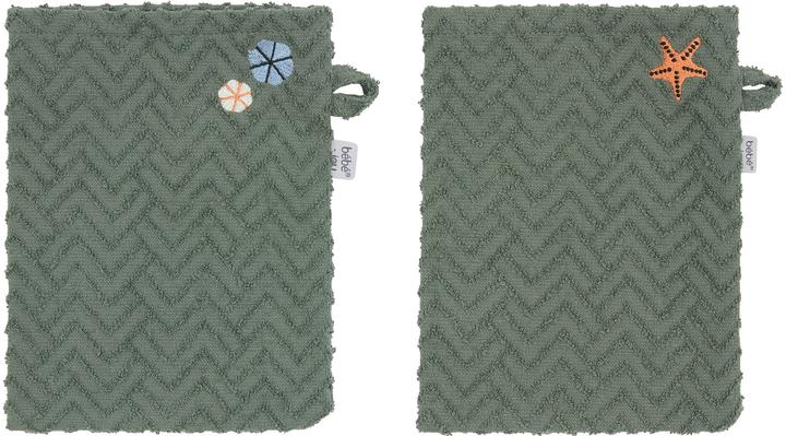 Image du produit Zewi Gant de toilette pour bébé Ocean Vibes 2 pcs.
