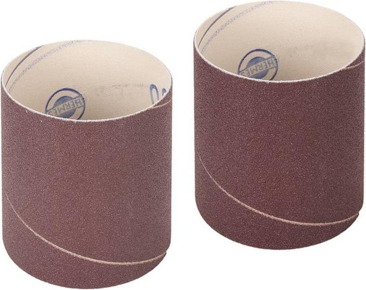 Produktbild wolfcraft 1 Schleifbänder-Set 2-tlg. Ø75mm (150, 80)