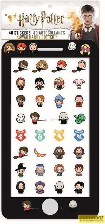 Cinereplicas Harry Potter set autocollanti Kawaii
