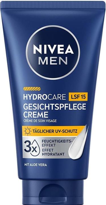 Actual product image NIVEA MEN Hydrocare Gesichtspflege Creme LSF15 (75 ml, 24h cream, SPF 15)
