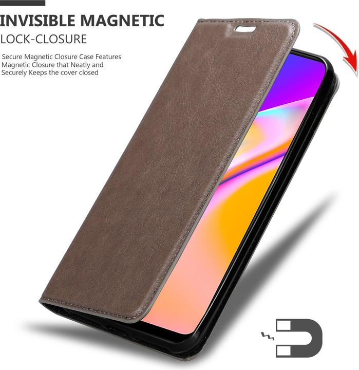 Productafbeelding Cadorabo Boek Invis. Magnetisch deksel (Oppo A94 5G)