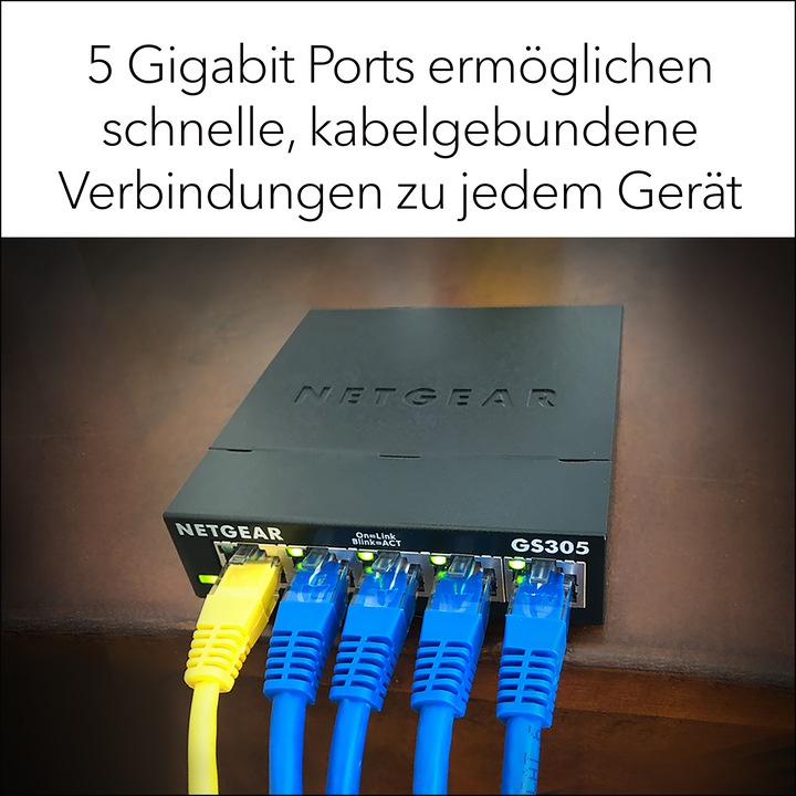 Productafbeelding Netgear GS305-300PES (5 Havens)