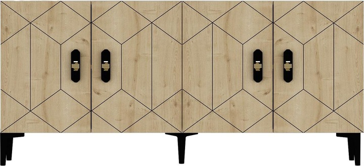 Actual product image Kalune Design Cross Console (150 x 75 x 35 cm)