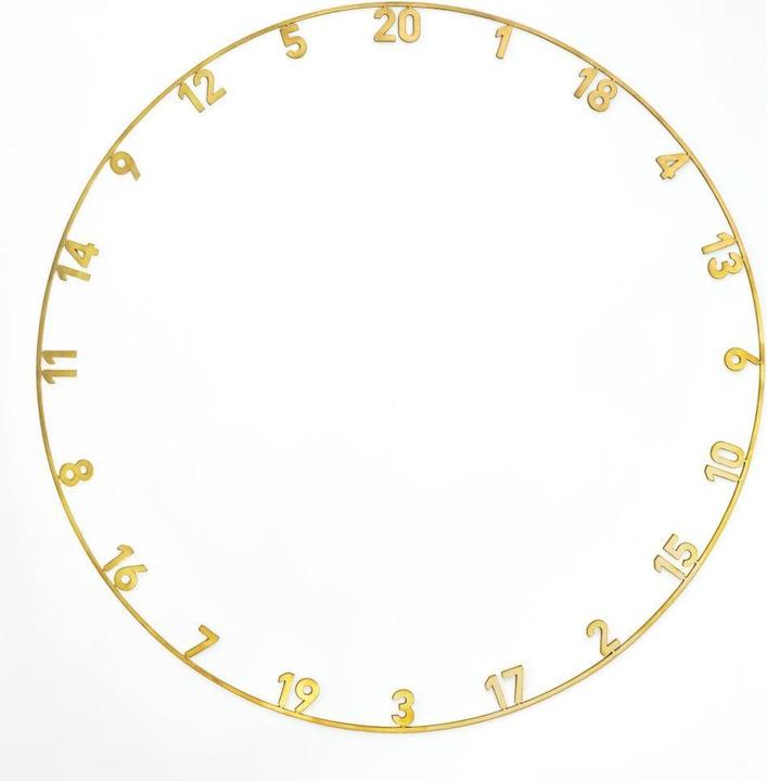 Image du produit Precise180 Onepiece Bague à chiffres or