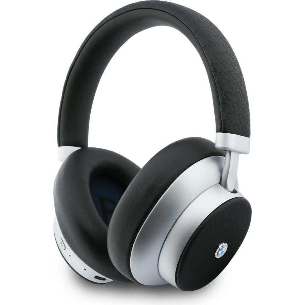 BMW headphones Metal Logo MK Bluetooth ENC silver (ANC, 70 h, Senza fili), Cuffie, Argento