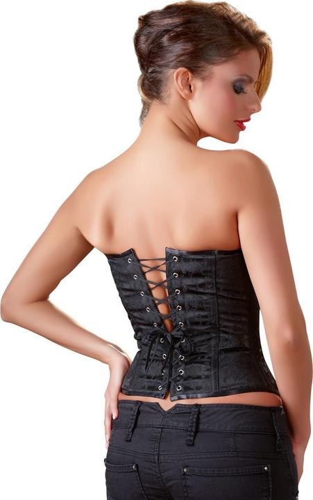 Actual product image Cottelli Collection Suspender corsage black (XXL)