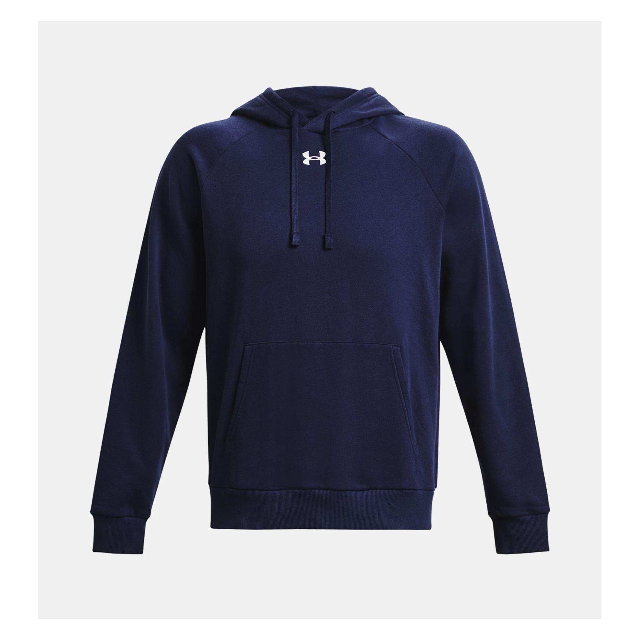 Under Armour, Mannen, Springer, Rival Fleece Hoodie Heren, Blauw, (L)