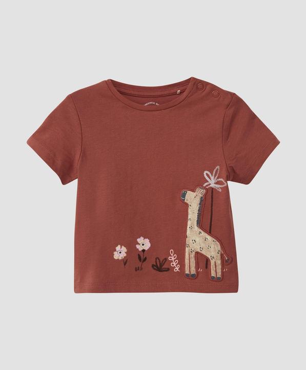 S.Oliver T-Shirt T-Shirt aus Baumwolle mit Artwork (92)