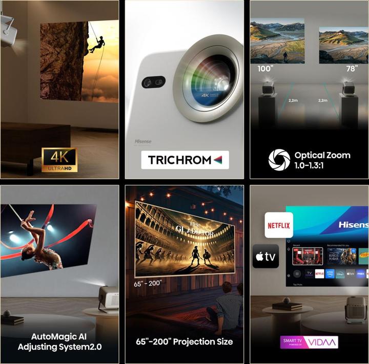 Produktbild Hisense M2-Pro (4K, 1300 lm, 1 - 1.3:1)