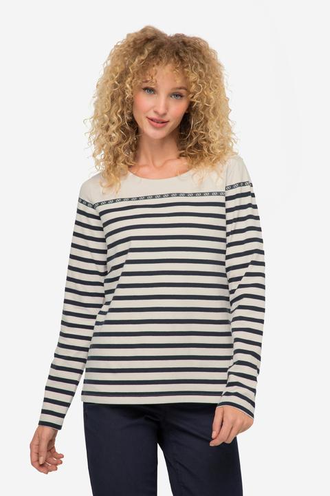 Actual product image Laurasøn Breton Stripe Long Sleeve Tee (XL)