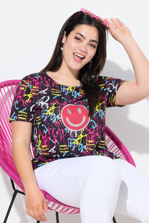 Immagine prodotto Angel of Style T-shirt con Smiley su lettere (48)