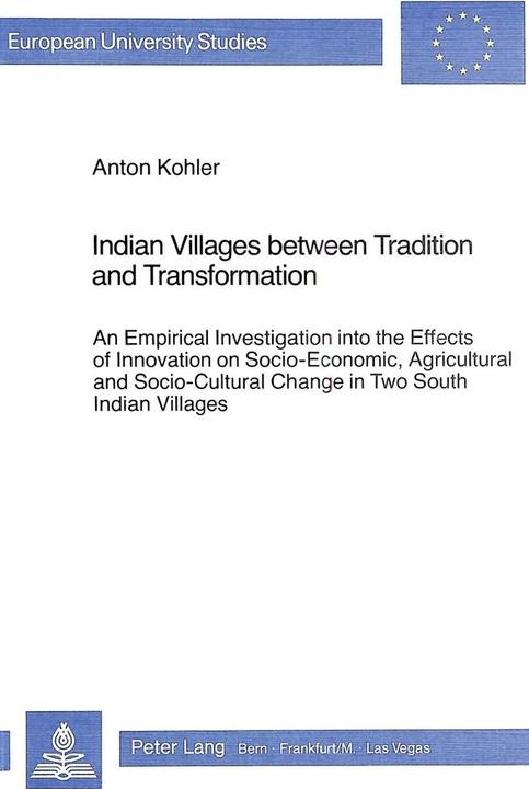 Produktbild Indian Villages between Tradition and Transformation (Englisch, Anton Kohler-Leu, 1980)