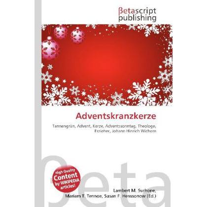 Adventskranzkerze, Fachbücher