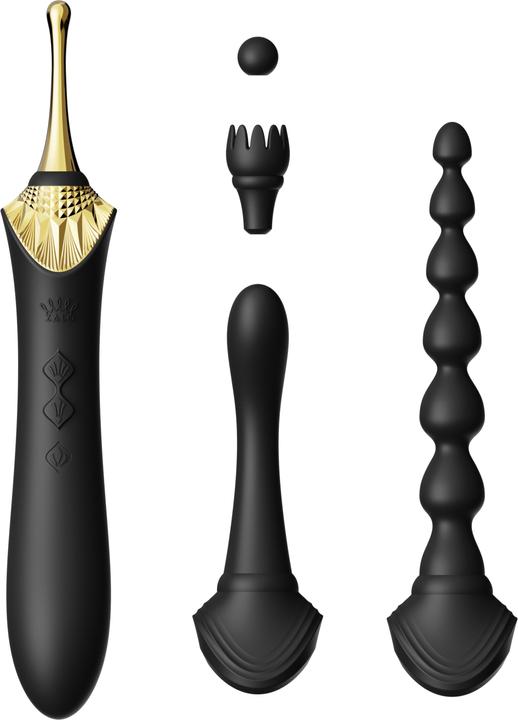 Productafbeelding Zalo Bess 2 Clitoris Massager Obsidiaan Zwart