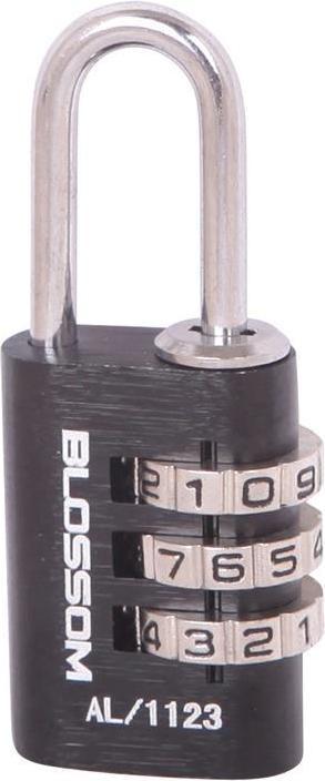 Produktbild Blossom BADLOCK HANG CODE ALUM AL11 20X3 BLACK