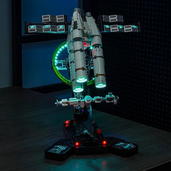 Actual product image BrickBling LED lighting set for LEGO 11389 The Astronaut, Project Hail Mary with remote control