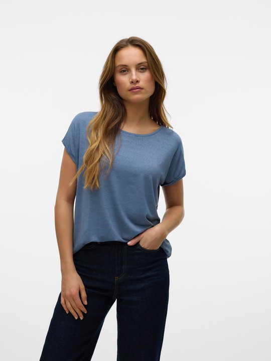 Produktbild Vero Moda Vmlava Glitter Ss Top Stripe Ga (M)