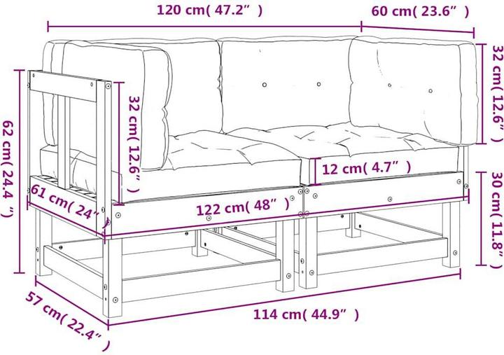 Produktbild vidaXL Brantley