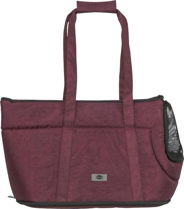 Actual product image Trixie Bag Riva, 26 × 30 × 45 cm, sangria (Dog, Breathable)