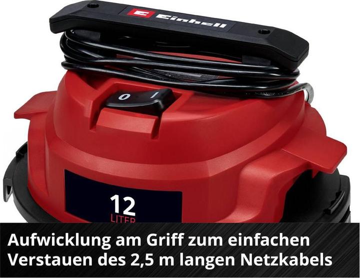 Image du produit Einhell TC-VC 1240 S (Aspirateur eau et poussière)