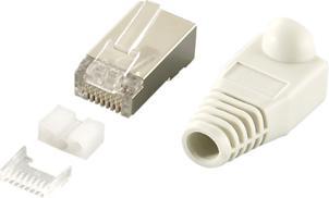 Image du produit equip Prise RJ45 : paquet de 100 blindé (S/FTP, CAT6, 0.01 m)