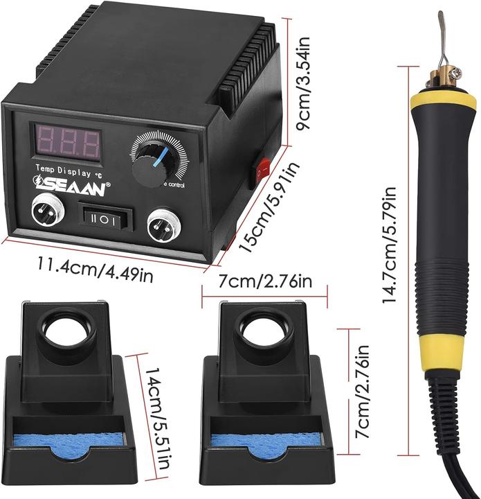 Image du produit Seaan Pyrography Machine, kit de combustion du bois amélioré