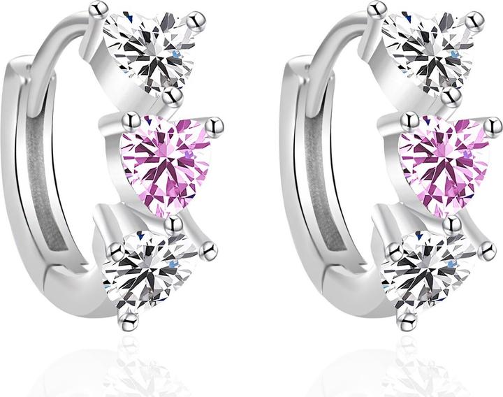 Immagine prodotto Agato - Delicate silver hoop earrings AGT-E061KP (Argento)
