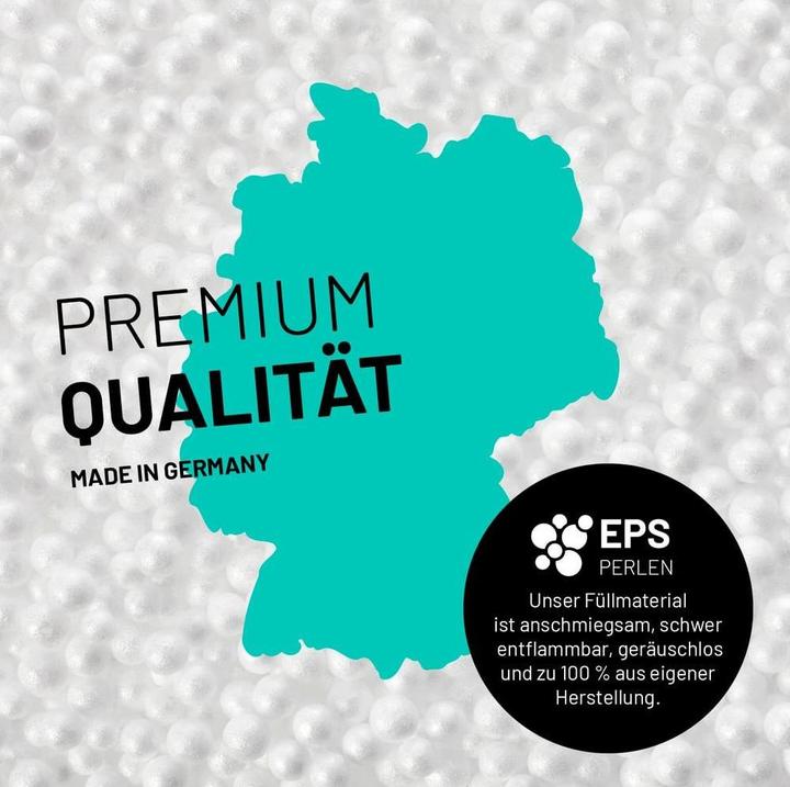 Image du produit Lumaland Sitzsack Lounge 30 L, Apfelgrün